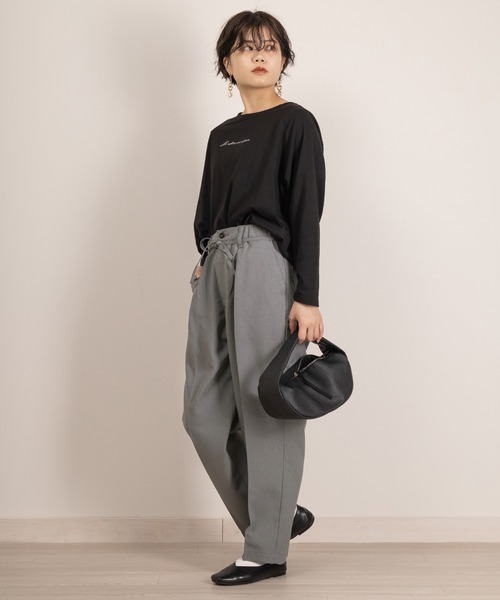 Lee（リー）の「【Lee/リー】LEE BELTED EASY PANTS/テーパードイージーパンツ/XS～XLサイズ展開/ユニセックス（その他パンツ・メンズ・ブルー/ライトグリーン/グレー/イエロー/ベージュ/ブラック・XS/S/M/L/XL）」の16枚目の写真