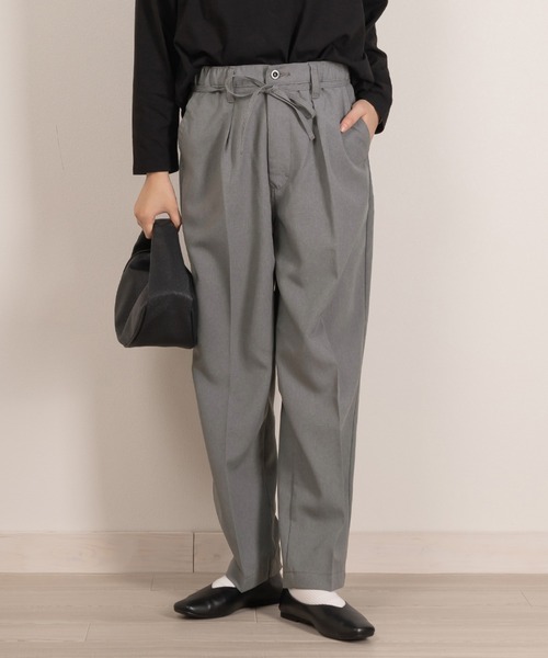 Lee（リー）の「【Lee/リー】LEE BELTED EASY PANTS/テーパードイージーパンツ/XS～XLサイズ展開/ユニセックス（その他パンツ・メンズ・ブルー/ライトグリーン/グレー/イエロー/ベージュ/ブラック・XS/S/M/L/XL）」の21枚目の写真