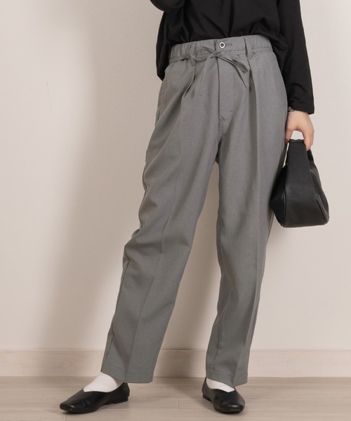 Lee（リー）の「【Lee/リー】LEE BELTED EASY PANTS/テーパードイージーパンツ/XS～XLサイズ展開/ユニセックス（その他パンツ・メンズ・ブルー/ライトグリーン/グレー/イエロー/ベージュ/ブラック・XS/S/M/L/XL）」の7枚目の写真