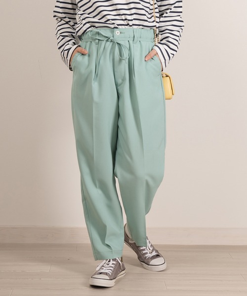 Lee（リー）の「【Lee/リー】LEE BELTED EASY PANTS/テーパードイージーパンツ/XS～XLサイズ展開/ユニセックス（その他パンツ・メンズ・ブルー/ライトグリーン/グレー/イエロー/ベージュ/ブラック・XS/S/M/L/XL）」の18枚目の写真