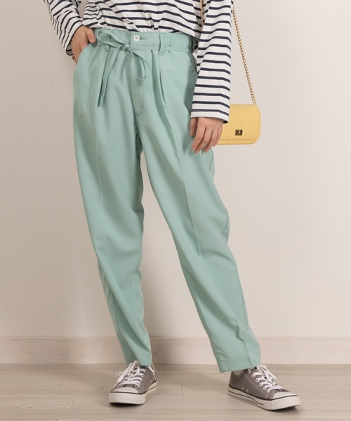 Lee（リー）の「【Lee/リー】LEE BELTED EASY PANTS/テーパードイージーパンツ/XS～XLサイズ展開/ユニセックス（その他パンツ・メンズ・ブルー/ライトグリーン/グレー/イエロー/ベージュ/ブラック・XS/S/M/L/XL）」の12枚目の写真