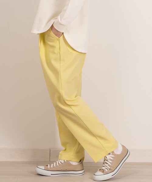 Lee（リー）の「【Lee/リー】LEE BELTED EASY PANTS/テーパードイージーパンツ/XS～XLサイズ展開/ユニセックス（その他パンツ・メンズ・ブルー/ライトグリーン/グレー/イエロー/ベージュ/ブラック・XS/S/M/L/XL）」の17枚目の写真