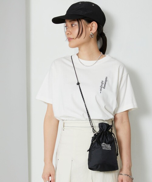 Firsthand(ファーストハンド)の「Firsthand/ファーストハンド midnight shenanigans 刺繍Tシャツ / 半袖TEE(Tシャツ/カットソー・レディース・ホワイト/ブラック/ベージュ/ピンク・ONE SIZE)」の14枚目の写真