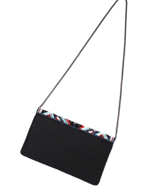 ROSE BUD（ローズバッド）の「(SALUJA)ビーズクラッチバッグ（クラッチバッグ・レディース・ブラック・FREE）」の8枚目の写真