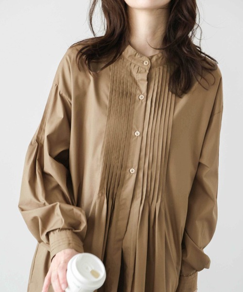 AMELY(エミリー)の「2wayプリーツワンピース(ワンピース・レディース・ブラック/ベージュ系その他/ピンク/ブラウン・フリー)」の15枚目の写真