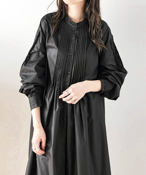 AMELY(エミリー)の「2wayプリーツワンピース(ワンピース・レディース・ブラック/ベージュ系その他/ピンク/ブラウン・フリー)」の12枚目の写真