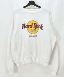 【ヴィンテージ古着】90's Hard Rock CAFE / ハードロックカフェ ロゴ プリント スウェット USA製