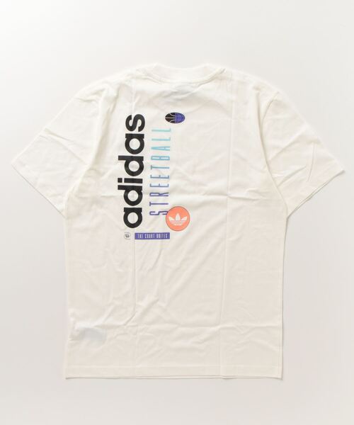正品 adidas T-Shirt バスケットボウル グラフィック Tシャツ セール】バスケットボール ストリートボール グラフィック T