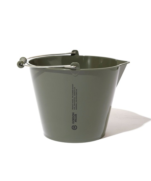 GORDON MILLER（ゴードンミラー）の「GORDON MILLER（ゴードンミラー）ラバーバケツ8L（掃除グッズ・メンズ・タン/ダークグレー/オリーブドラブ・ONE SIZE）」の18枚目の写真