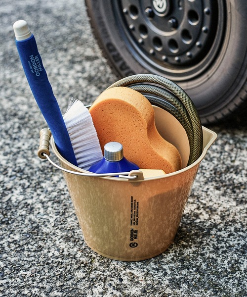 GORDON MILLER（ゴードンミラー）の「GORDON MILLER（ゴードンミラー）ラバーバケツ8L（掃除グッズ・メンズ・タン/ダークグレー/オリーブドラブ・ONE SIZE）」の14枚目の写真