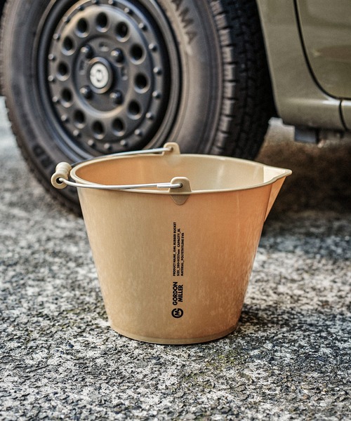 GORDON MILLER（ゴードンミラー）の「GORDON MILLER（ゴードンミラー）ラバーバケツ8L（掃除グッズ・メンズ・タン/ダークグレー/オリーブドラブ・ONE SIZE）」の15枚目の写真