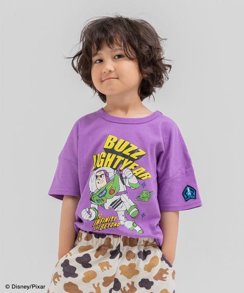 JAM & LINK(ジャムアンドリンク)の「トイ・ストーリー / 半袖Tシャツ(Tシャツ/カットソー・キッズ・ホワイト系その他/ターコイズブルー/パープル/ホワイト・80cm/90cm/110cm/100cm/120cm/130cm/140cm)」の4枚目の写真