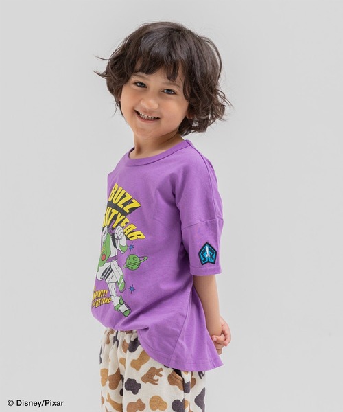 JAM & LINK(ジャムアンドリンク)の「トイ・ストーリー / 半袖Tシャツ(Tシャツ/カットソー・キッズ・ホワイト系その他/ターコイズブルー/パープル/ホワイト・80cm/90cm/110cm/100cm/120cm/130cm/140cm)」の5枚目の写真