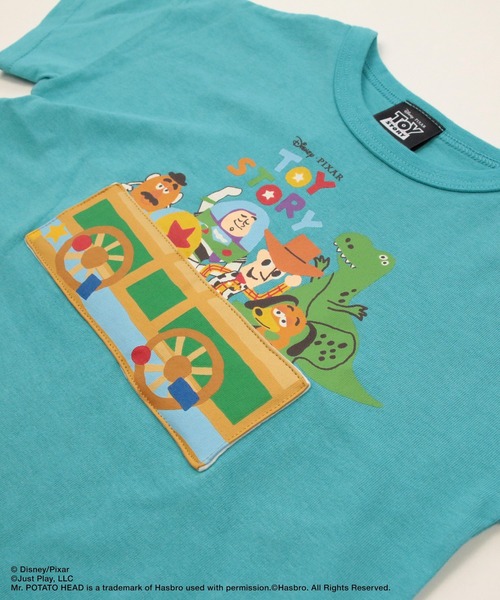 JAM & LINK(ジャムアンドリンク)の「トイ・ストーリー / 半袖Tシャツ(Tシャツ/カットソー・キッズ・ホワイト系その他/ターコイズブルー/パープル/ホワイト・80cm/90cm/110cm/100cm/120cm/130cm/140cm)」の6枚目の写真
