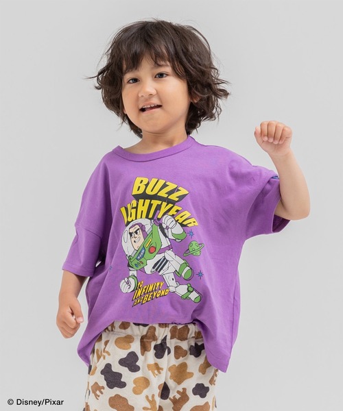JAM & LINK(ジャムアンドリンク)の「トイ・ストーリー / 半袖Tシャツ(Tシャツ/カットソー・キッズ・ホワイト系その他/ターコイズブルー/パープル/ホワイト・80cm/90cm/110cm/100cm/120cm/130cm/140cm)」の9枚目の写真