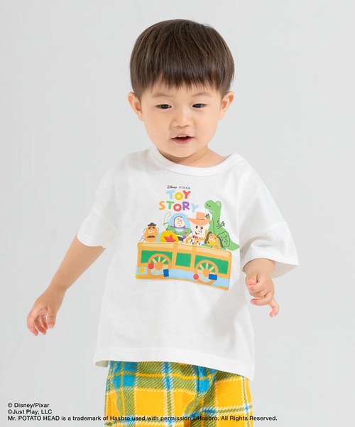 JAM & LINK(ジャムアンドリンク)の「トイ・ストーリー / 半袖Tシャツ(Tシャツ/カットソー・キッズ・ホワイト系その他/ターコイズブルー/パープル/ホワイト・80cm/90cm/110cm/100cm/120cm/130cm/140cm)」の18枚目の写真