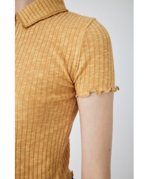 MOUSSY（マウジー）の「TRANSPARENT SKINNY カーディガン