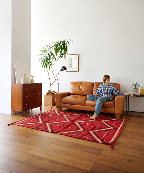 ACME FURNITURE（アクメファニチャー）の「KAYANTA  RUG 120x160　カエンタ ラグ（ラグ/マット・レディース・レッド・FREE）」の21枚目の写真
