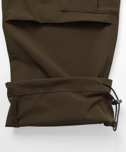GLAZOS（グラソス）の「[ストレート]ナイロンリップストップ・8.5分丈カーゴパンツ（カーゴパンツ・キッズ・カーキ/ブラック・170cm/160cm/150cm/140cm）」の16枚目の写真
