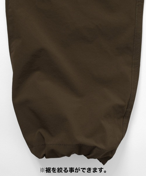GLAZOS（グラソス）の「[ストレート]ナイロンリップストップ・8.5分丈カーゴパンツ（カーゴパンツ・キッズ・カーキ/ブラック・170cm/160cm/150cm/140cm）」の13枚目の写真