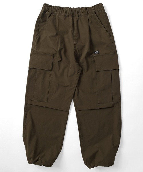 GLAZOS（グラソス）の「[ストレート]ナイロンリップストップ・8.5分丈カーゴパンツ（カーゴパンツ・キッズ・カーキ/ブラック・170cm/160cm/150cm/140cm）」の8枚目の写真