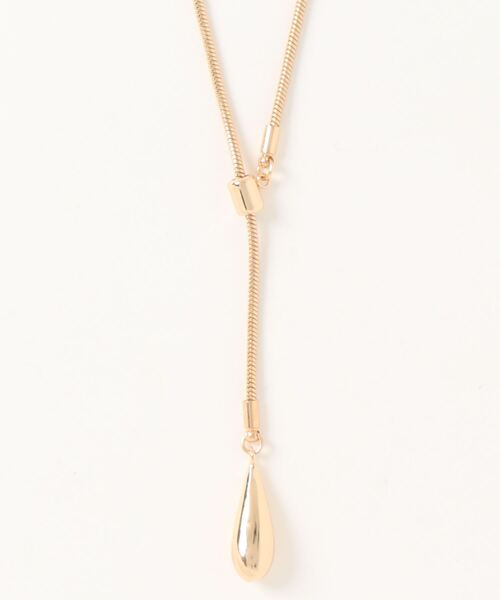 apres jour mignon(アプレジュールミニョン)の「【apresjour mignon×ARIAZ】ドロップロングネックレス(ネックレス・レディース・ゴールド/シルバー・ONESIZE)」の5枚目の写真