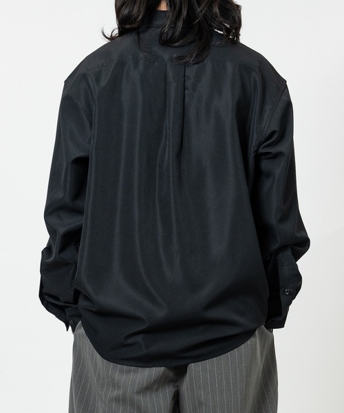 JOHN'S CLOSET(ジョンズクローゼット)の「【13】デザインネクタイ付きシャツ(シャツ/ブラウス・メンズ・オフホワイト/ブラック/グリーン/ブルー/ブラック系1/ホワイト系1・MEDIUM/LARGE)」の15枚目の写真