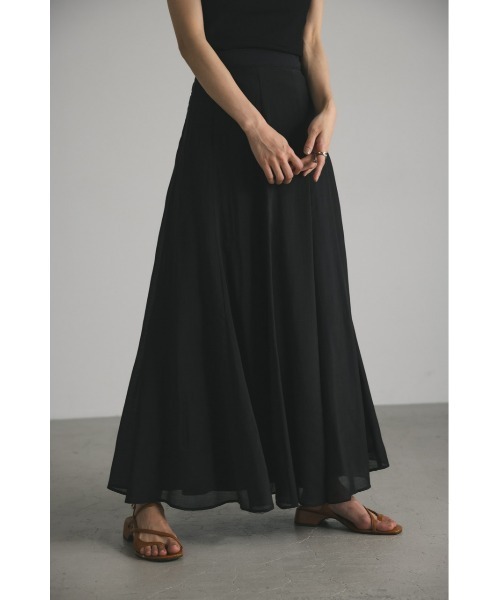 STYLEMIXER(スタイルミキサー)の「エアリーシアーナロースカート(スカート・レディース・ホワイト/グリーン/ブラック・SMALL/MEDIUM)」の2枚目の写真