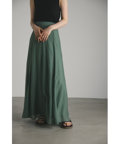 STYLEMIXER(スタイルミキサー)の「エアリーシアーナロースカート(スカート・レディース・ホワイト/グリーン/ブラック・SMALL/MEDIUM)」の16枚目の写真