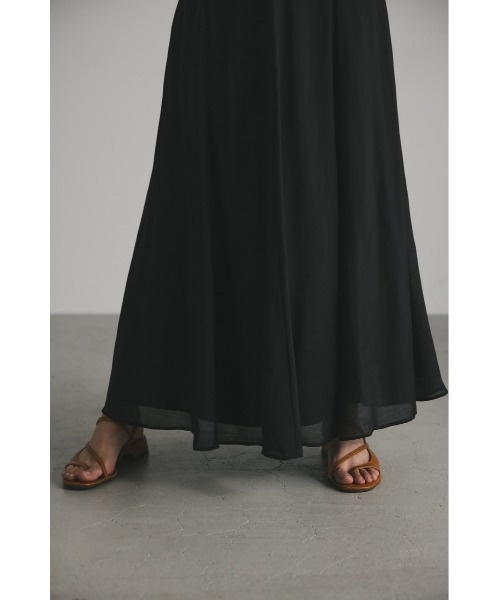 STYLEMIXER(スタイルミキサー)の「エアリーシアーナロースカート(スカート・レディース・ホワイト/グリーン/ブラック・SMALL/MEDIUM)」の9枚目の写真