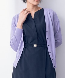 YECCA VECCA | 洗えるUVカットVネックカーディガン(カーディガン/ボレロ)