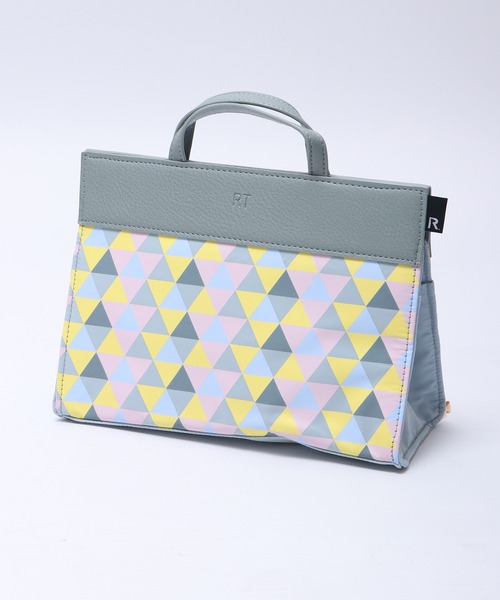 ROOTOTE(ルートート)の「ROOTOTE 総柄ミニトートバッグ(トートバッグ・メンズ・ブラック系その他2/ベージュ系その他2/グリーン系その他2/ライトグレー系/アイボリー系/カーキ系/ネイビー系/レッド系その他/ブラック系その他/グレー系その他/ベージュ系その他/グリーン系その他/ブラック・FREE)」の4枚目の写真