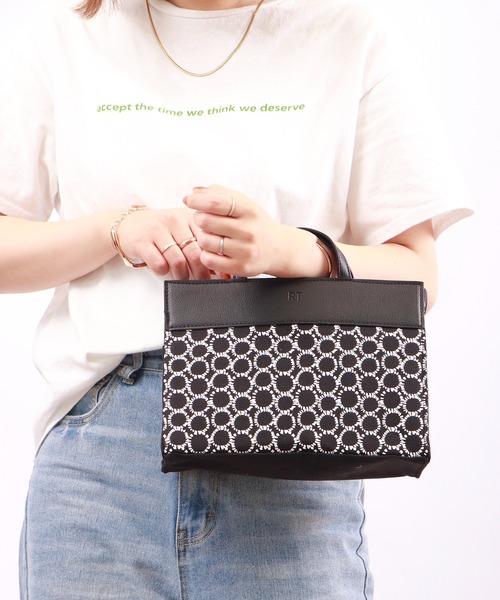 ROOTOTE(ルートート)の「ROOTOTE 総柄ミニトートバッグ(トートバッグ・メンズ・ブラック系その他2/ベージュ系その他2/グリーン系その他2/ライトグレー系/アイボリー系/カーキ系/ネイビー系/レッド系その他/ブラック系その他/グレー系その他/ベージュ系その他/グリーン系その他/ブラック・FREE)」の19枚目の写真