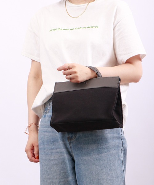ROOTOTE(ルートート)の「ROOTOTE 総柄ミニトートバッグ(トートバッグ・メンズ・ブラック系その他2/ベージュ系その他2/グリーン系その他2/ライトグレー系/アイボリー系/カーキ系/ネイビー系/レッド系その他/ブラック系その他/グレー系その他/ベージュ系その他/グリーン系その他/ブラック・FREE)」の14枚目の写真