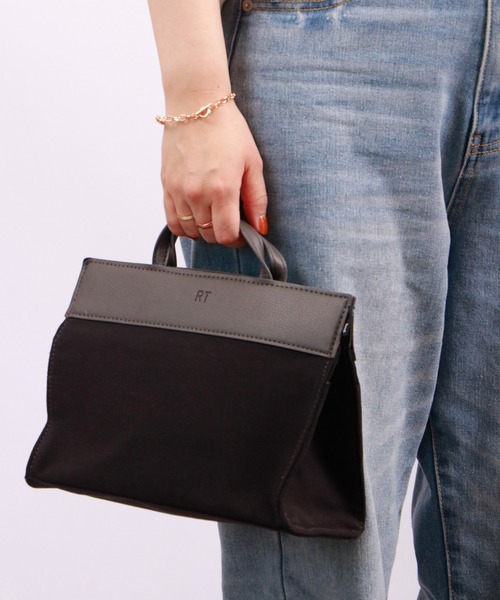 ROOTOTE(ルートート)の「ROOTOTE 総柄ミニトートバッグ(トートバッグ・メンズ・ブラック系その他2/ベージュ系その他2/グリーン系その他2/ライトグレー系/アイボリー系/カーキ系/ネイビー系/レッド系その他/ブラック系その他/グレー系その他/ベージュ系その他/グリーン系その他/ブラック・FREE)」の16枚目の写真