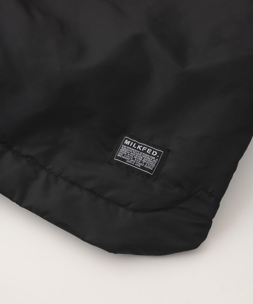 MILKFED.（ミルクフェド）の「MA-1 FLIGHT LONG JACKET（MA-1・レディース・グレー/ブラック/オリーブ・ONE SIZE）」の9枚目の写真