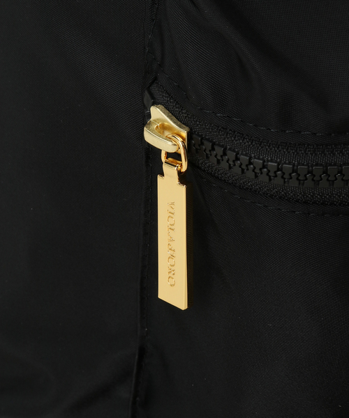 VIOLAd'ORO(ヴィオラドーロ)の「【VIOLAd’ORO/ヴィオラドーロ】 ナイロンレザー2WAYBAG(バックパック/リュック・レディース・ブラック・FREE)」の17枚目の写真