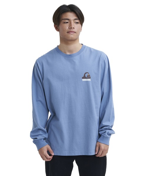 Quiksilver(クイックシルバー)の「ANDY MW LT/クイックシルバー長袖バックプリントロンT(Tシャツ/カットソー・メンズ・ホワイト/ブルー・MEDIUM/LARGE/X-LARGE)」の4枚目の写真