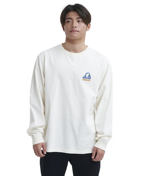 Quiksilver(クイックシルバー)の「ANDY MW LT/クイックシルバー長袖バックプリントロンT(Tシャツ/カットソー・メンズ・ホワイト/ブルー・MEDIUM/LARGE/X-LARGE)」の5枚目の写真