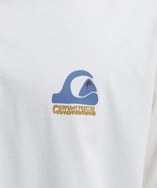 Quiksilver(クイックシルバー)の「ANDY MW LT/クイックシルバー長袖バックプリントロンT(Tシャツ/カットソー・メンズ・ホワイト/ブルー・MEDIUM/LARGE/X-LARGE)」の6枚目の写真
