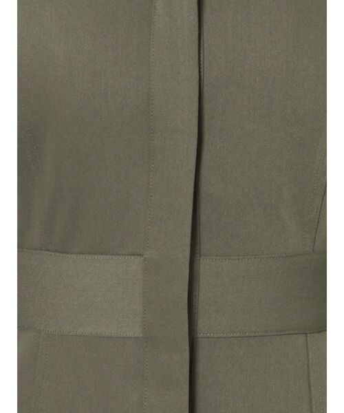 EMODA（エモダ）の「Wポケットオープンカラーワンピース（ワンピース・レディース・ブラック/ベージュ/グレー・FREE）」の17枚目の写真