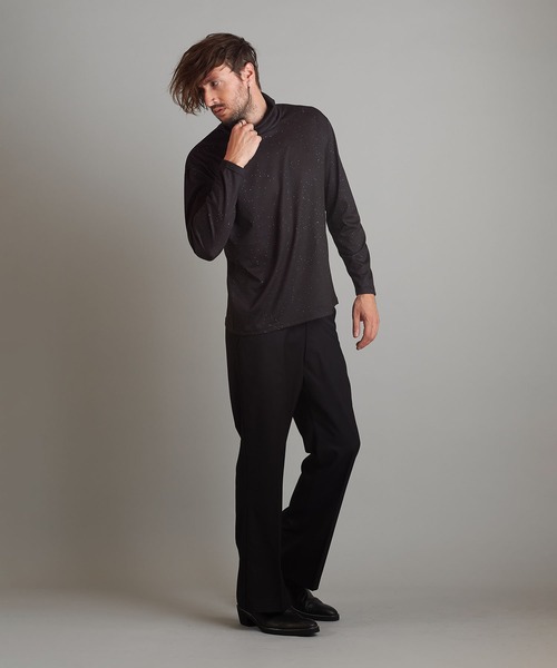 NO ID.(ノーアイディ)の「【NO ID.】Print Turtleneck Long T-Shirt / プリント タートルネック ロンT(Tシャツ/カットソー・メンズ・その他5/その他9/ブラック・1/2)」の15枚目の写真
