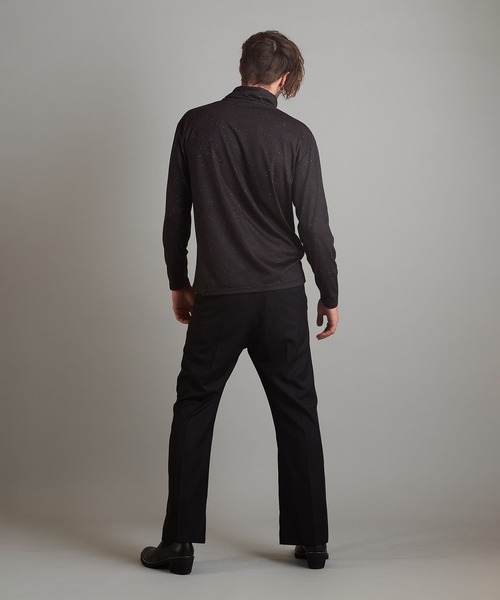 NO ID.(ノーアイディ)の「【NO ID.】Print Turtleneck Long T-Shirt / プリント タートルネック ロンT(Tシャツ/カットソー・メンズ・その他5/その他9/ブラック・1/2)」の21枚目の写真