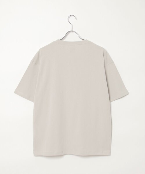 VENCEEXCHANGE(ヴァンスエクスチェンジ)の「ひと文字刺繍Tシャツ(Tシャツ/カットソー・メンズ・ホワイト/ブラック/イエロー/ライトグレー・M/L)」の6枚目の写真