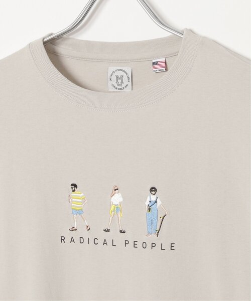 VENCEEXCHANGE(ヴァンスエクスチェンジ)の「ひと文字刺繍Tシャツ(Tシャツ/カットソー・メンズ・ホワイト/ブラック/イエロー/ライトグレー・M/L)」の9枚目の写真