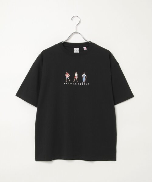 VENCEEXCHANGE(ヴァンスエクスチェンジ)の「ひと文字刺繍Tシャツ(Tシャツ/カットソー・メンズ・ホワイト/ブラック/イエロー/ライトグレー・M/L)」の16枚目の写真