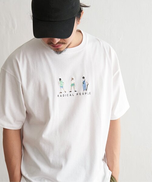 VENCEEXCHANGE(ヴァンスエクスチェンジ)の「ひと文字刺繍Tシャツ(Tシャツ/カットソー・メンズ・ホワイト/ブラック/イエロー/ライトグレー・M/L)」の17枚目の写真
