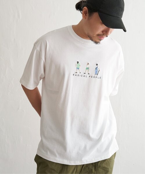 VENCEEXCHANGE(ヴァンスエクスチェンジ)の「ひと文字刺繍Tシャツ(Tシャツ/カットソー・メンズ・ホワイト/ブラック/イエロー/ライトグレー・M/L)」の18枚目の写真