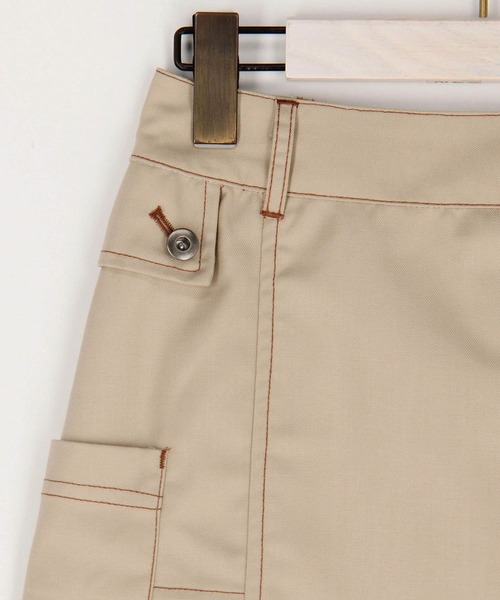 179/WG（イチナナキュウダブルジー）の「アシンメトリープリーツ ミニスカート（スカート・レディース・ブルー/ベージュ/ブラック・FREE）」の9枚目の写真