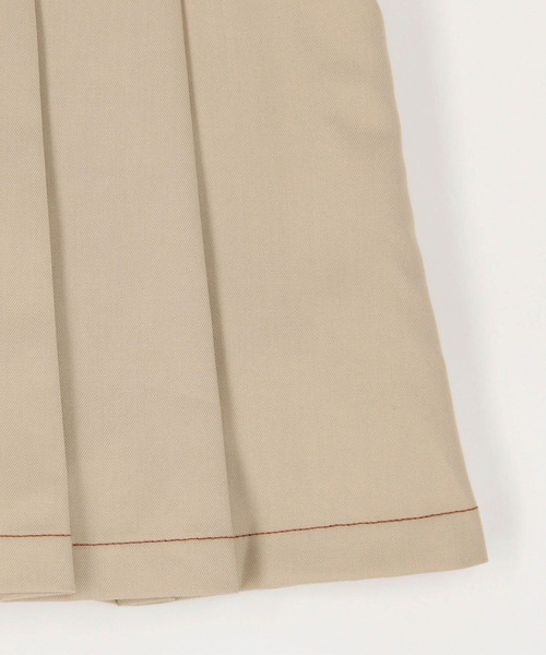 179/WG（イチナナキュウダブルジー）の「アシンメトリープリーツ ミニスカート（スカート・レディース・ブルー/ベージュ/ブラック・FREE）」の12枚目の写真